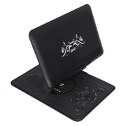 iFanze 13.9 Portable DVD Player with 10.1 HD Swivel Display Screen 800x480 Resolution 16:9 LCD Screen 100-240V Dvd Player, Black
