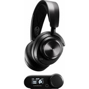 SteelSeries Arctis Nova Pro Wireless Gaming Headset, Active Noise Cancellation, Dual Hot-Swappable Batteries, 360 Spatial Audio, Bluetooth 5.0, Black, 61522