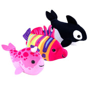 Zhu Zhu Pets Z1040 Aquarium 3 Pack - Orca, Butterfly Fish, Narwhal, Children Ages 3+
