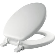 MAYFAIR Round Soft Toilet Seat with Solid Plastic Core