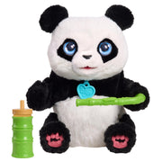 Just Play furReal Coco The Tumbling Panda, 10.5 Inch Interactive Plush Toy, Black and White
