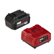 Skil PWR CORE 20 Battery and Charger Starter Kit, 20V, 4.0 Ah Lithium-Ion Battery, Standard Charger, CB5196B-11
