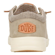 HEYDUDE Paul Classic Slip-On Loafer, Taupe Grey, Lightweight Casual Shoe, Slip-Resistant Outsole, Size 8, 96802007