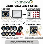 NovaSyrma Magnetic Fridge Vinyl Music Box Christmas