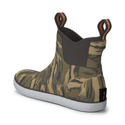 HUK Rogue Wave Fishing Boot, Waterproof Neoprene and Rubber, Grip-X Outsole, Camo Mossy Oak Bottomland, Size 8, H8021032