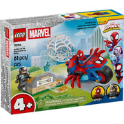 LEGO Marvel Spidey On His Motorcycle Vs. Rhino Building Toy, 61 Pieces, Ages 4+, 11206