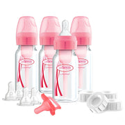 Dr. Brown's SB44001-P3 Breast to Bottle Narrow Feeding Set Pink 4 Ounce