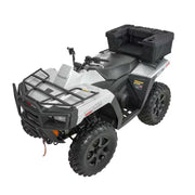 TrailGear At-052/Blk ATV Rear Padded Bag, Black/Grey