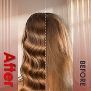 SKIMI Hair Curling Wand, 1 Inch Tourmaline Ceramic Coating, 6 Heat Settings, LED Display, Gold, DW6010