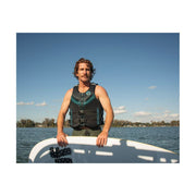 Body Glove Men's Adult Neoprene PFD Life Jacket and Vest, Dual Size S/M, Blue