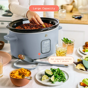 Beautiful 19166 6 Quart Programmable Slow Cooker