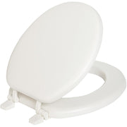 MAYFAIR Round Soft Toilet Seat with Solid Plastic Core