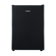 Galanz GLR25MBKE02 2.5 Cu ft One Door Mini Fridge, Black Estar, New