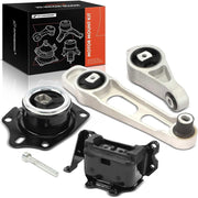 A-Premium Engine Motor Mount and Transmission Mount Kit, 4-Piece, Compatible with Chrysler PT Cruiser 2001-2006 2.4L Naturally Aspirated, Automatic or Manual Transmission, APEM982