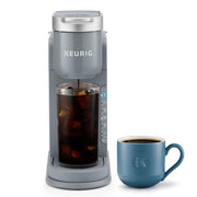Keurig K-Iced Single Serve Coffee Maker with Brew Over Ice Button, Strong Brew Setting, Gray, 42 oz Reservoir