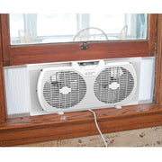Comfort Zone CZ319WT Portable Twin Window Fan, 9