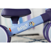 Dynacraft 8031-56 Bluey 4-Wheel Balance Bike with Steel Frame, 6.5 in EVA Foam Tires, Blue, Ages 18 Months to 3 Years