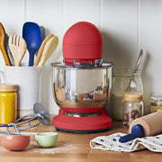 Beautiful 29086 3.5 Qt Stand Mixer, 300-Watt Motor, 12 Speeds, Stainless Steel Bowl w/Splash Guard, Tomato Red