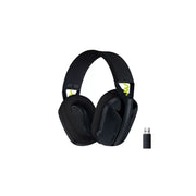 Logitech G435 Lightspeed and Bluetooth Wireless Gaming Headset - Lightweight Over-Ear Headphones, Built-in mics, 18h Battery, Compatible with Dolby Atmos, PC, PS4, PS5, Mobile - Black