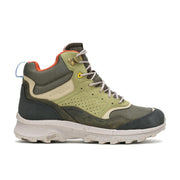 Merrell Speed Solo Mid WP Waterproof Hiking Boots, Olive Multi, Men's Size 8 Medium, J037861