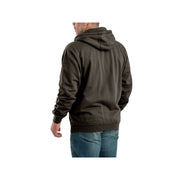 Berne Heritage Thermal-Lined Full-Zip Hooded Sweatshirt - Charcoal - M
