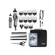 Wahl 79524-5201 Deluxe Chrome Pro Haircutting Kit 25 Piece
