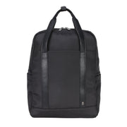 btL Nylon Convertible Travel Backpack Tote with Padded 15-Inch Laptop Sleeve, Black, 16-Inch BTL-25-BKPKBLK