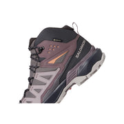 Salomon L47448700 X Ultra 360 Mid Waterproof Hiking Boots for Ladies - Plum Kitten - 7.5M