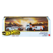 Mattel Hot Wheels Premium Collector 2026 Pack 2 Die-Cast Vehicle Set with 3 Cars and Team Transport, Multicolor, JHW43