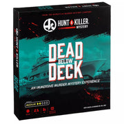 Hak Box Inc Hunt A Killer Dead Below Deck Murder Mystery Board Game, Medium Difficulty, For 1-5 Players, Ages 14+