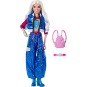 Mattel Disney Zombies 4 Addison Wells Fashion Doll with 11 Bendable Joints, Movie-Inspired Outfit, Cosmic Accessories, Multicolor