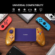 GameSir G8 Plus Thanos Edition Bluetooth Wireless Mobile Gaming Controller 3.5mm Audio, Jack Gold