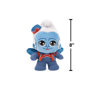Jazwares Wizard of Oz Winged Monkey Collectible Plush Toy, 8 Inch, Blue Outfit