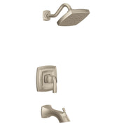 BRUSHED NICKEL M-CORE 4 PORT TUB/SHOWER