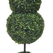 My Texas House Boxwood Easter Bunny Topiary, Green, 35 in, Plastic Pot