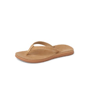 Reef Ojai Classic Slim Women's Sandal, Starfish, Leather Upper and Lining, Rubber Sole, Size 8, CJ8309