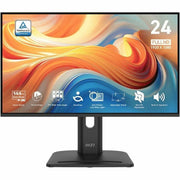MSI PRO MP245PG E14 24-Inch IPS Full HD 1920x1080 Computer Monitor, 144Hz Refresh Rate, Adaptive Sync, HDMI, DisplayPort, VGA, Ergonomic Adjustable Stand, VESA Mountable, Black