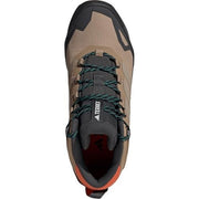 Adidas Terrex Skychaser Ax5 Mid Gore-Tex Waterproof Hiking Shoes, Cardboard/Blanch Cargo/Semi Impact Orange, Size 10, JH7804