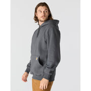 Carhartt Rain Defender Paxton Men's Heavyweight Pullover Hoodie, Carbon Heather, Large, 100615-026