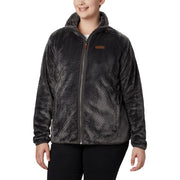 Columbia Fire Side II Sherpa Full-Zip Jacket for Ladies - Shark - 3X