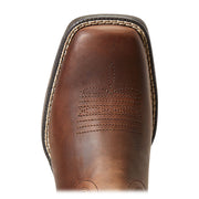 Ariat Anthem Patriot Western Boots for Kids - Patriot Distressed Brown - 12M