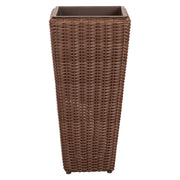 Patio Sense Alto 2-Piece Wicker Planter Set