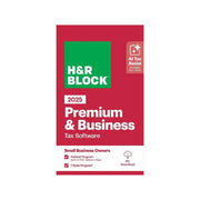 H&R Block Premium & Business Tax Software 2025, Comprehensive Federal State Business Filing, Windows, 1116600-25