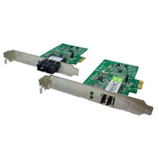Lantronix N-FXE-SC-02B Network Interface Card, 100Base-FX, PCIe, SC Multimode Fiber, 2KM, Standard & Low Profile