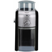 Krups GVX212 Flat Burr Coffee Grinder, Black