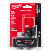 Milwaukee 48-11-2460 M12 REDLITHIUM XC6.0 Extended Capacity Battery Pack