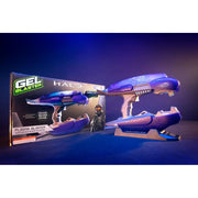 Gel Blaster HALO Type-25 Plasma Blaster, Officially Licensed Replica, Motorized Automatic Tracer Fire, USB-C Rechargeable Battery, Purple and Silver