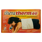 Chattanooga TheraTherm Digital Electric Moist Heating Pad, Large 14 x 27 in, Adjustable Temperature, Flannel Cover, Lockout Mode