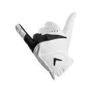 Callaway Weather Spann Left Hand Golf Gloves, White, Medium/Large, 2-Pack, 5323440_N0