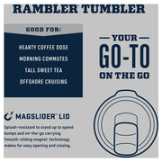 YETI Rambler 30 oz Stainless Steel Vacuum Insulated Tumbler - Dishwasher safe